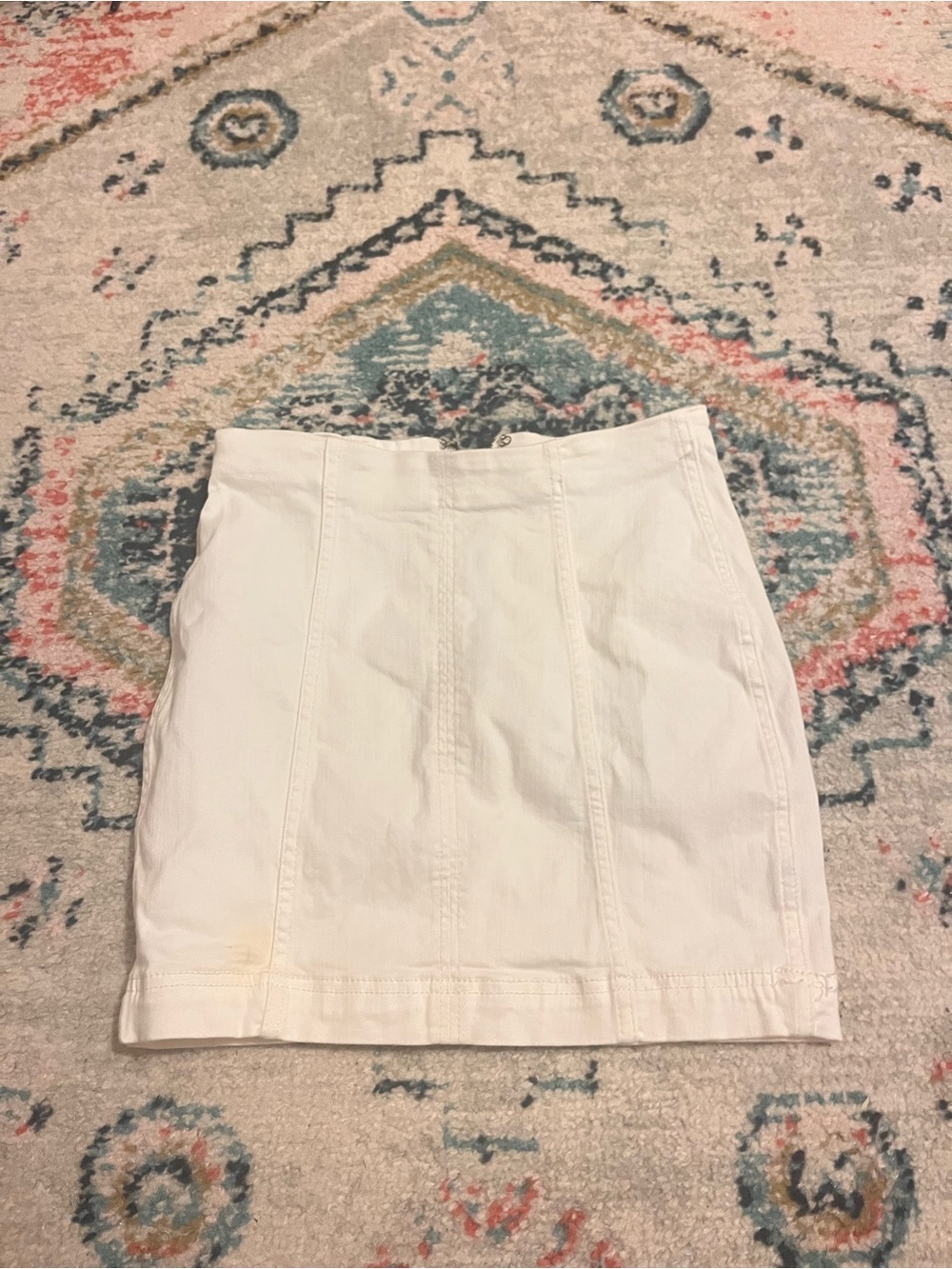 Free People Modern Femme White Women's Mini Skirt